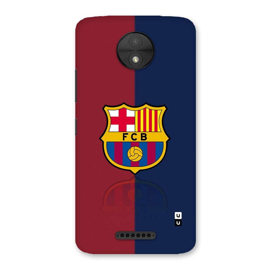 Cool Barcelona Back Case for Moto C