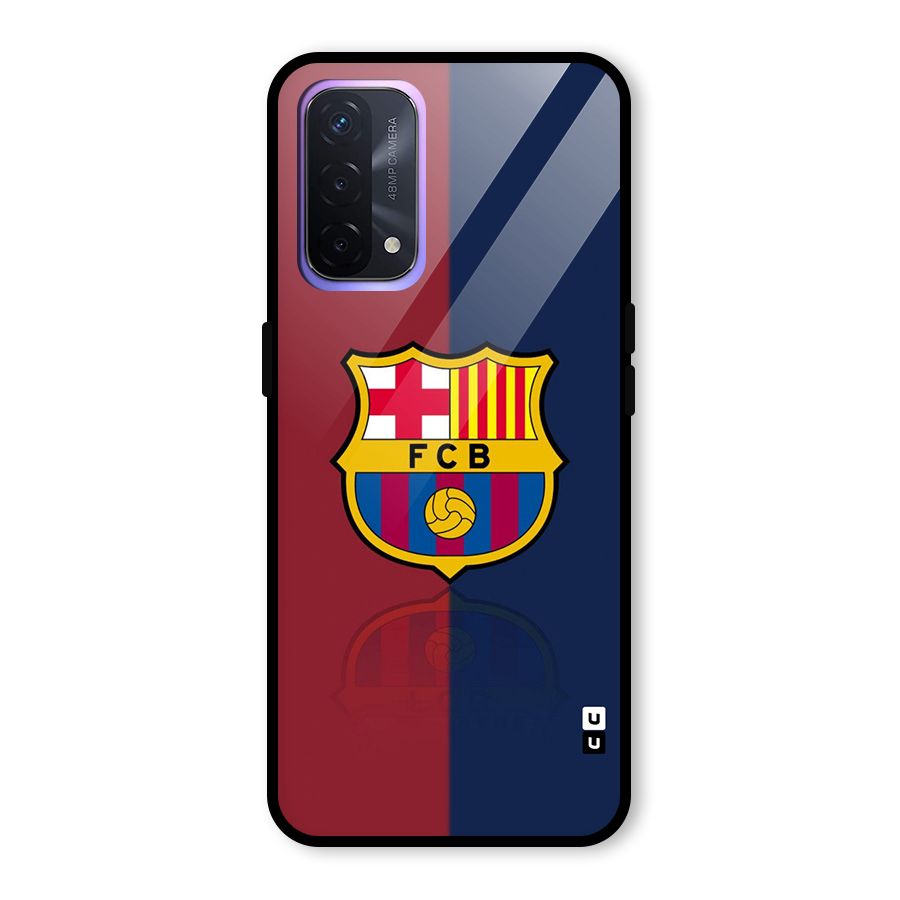 Cool Barcelona Glass Back Case for Oppo A74 5G