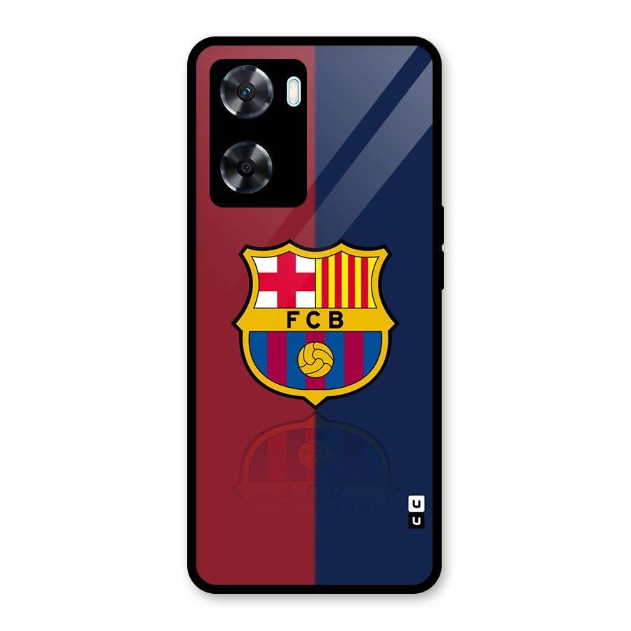 Cool Barcelona Glass Back Case for Oppo A77