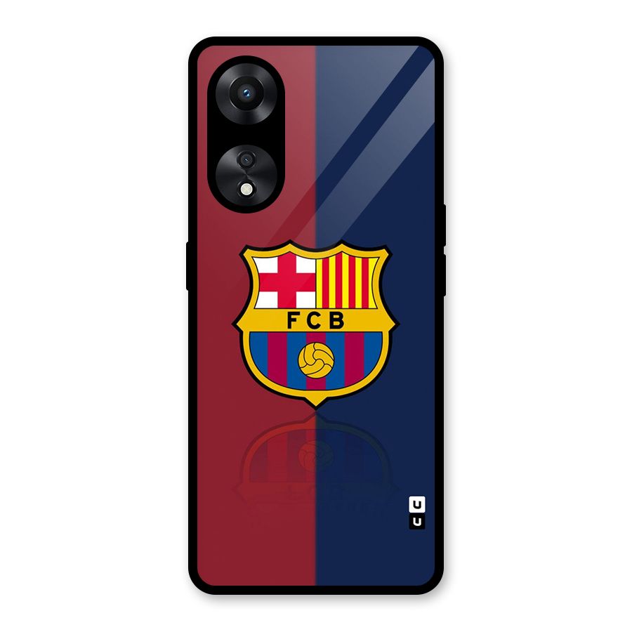 Cool Barcelona Glass Back Case for Oppo A78