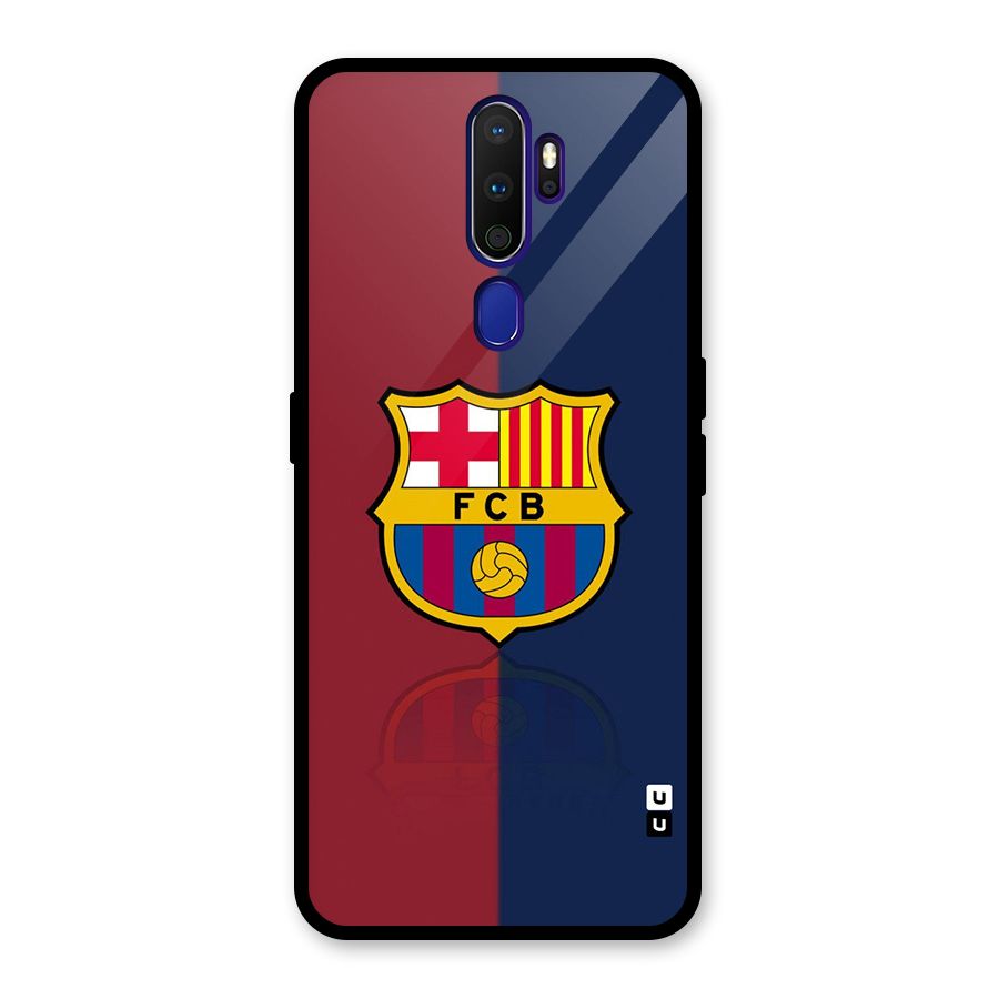 Cool Barcelona Glass Back Case for Oppo A9 (2020)