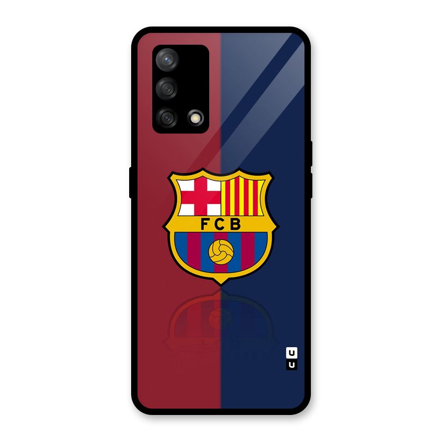 Cool Barcelona Glass Back Case for Oppo F19