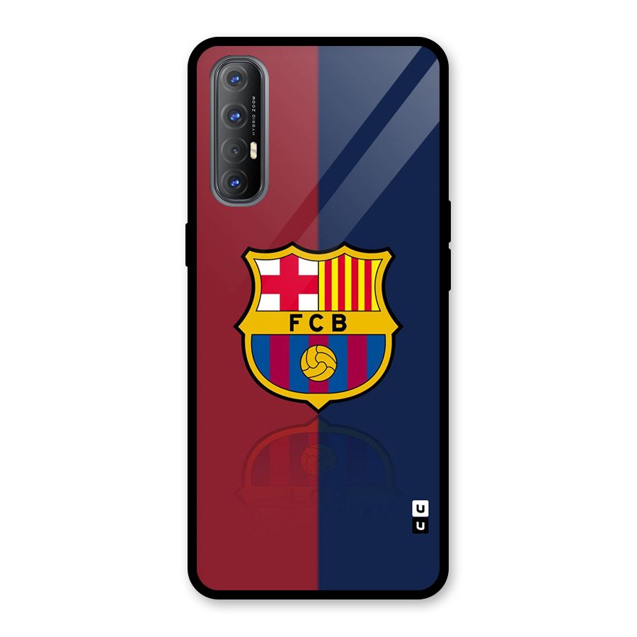 Cool Barcelona Glass Back Case for Oppo Reno3 Pro