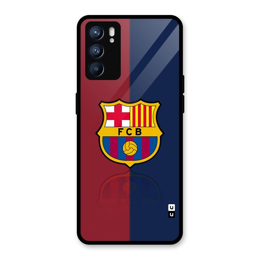 Cool Barcelona Glass Back Case for Oppo Reno6 5G