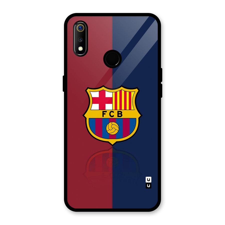 Cool Barcelona Glass Back Case for Realme 3i