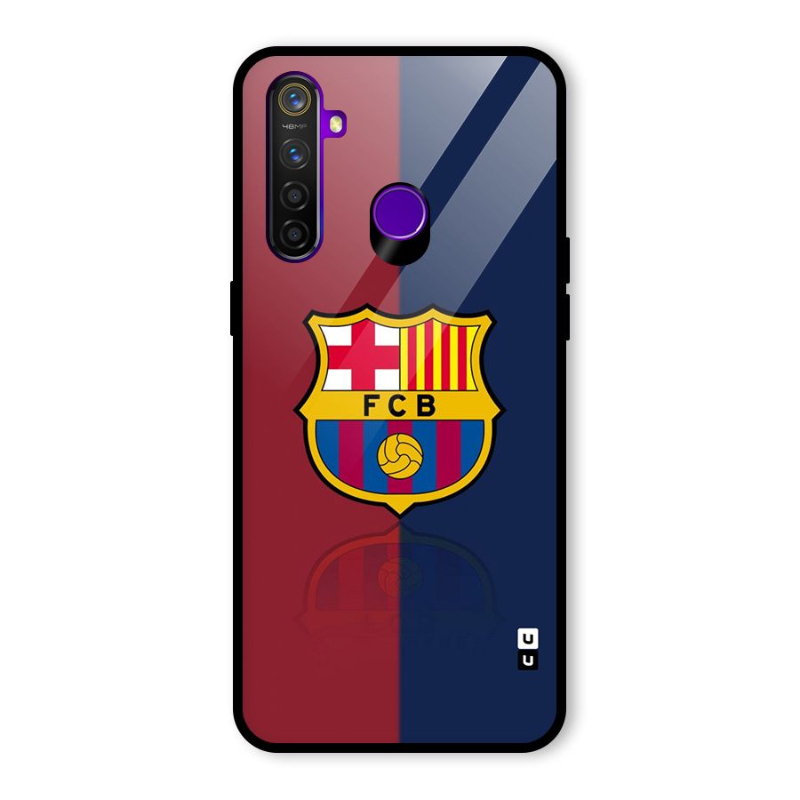 Cool Barcelona Glass Back Case for Realme 5 Pro