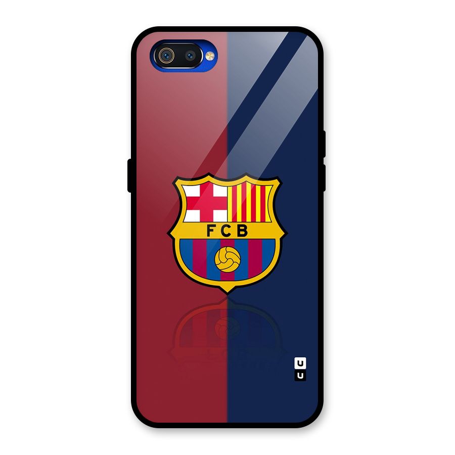 Cool Barcelona Glass Back Case for Realme C2