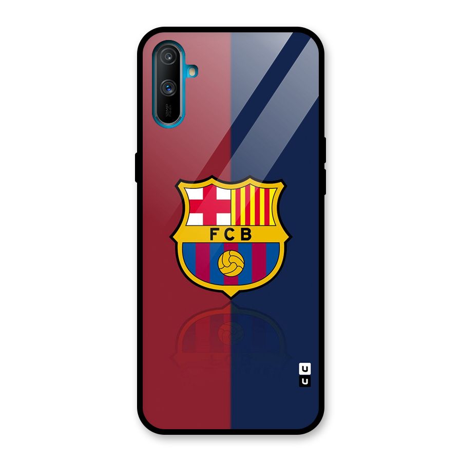 Cool Barcelona Glass Back Case for Realme C3