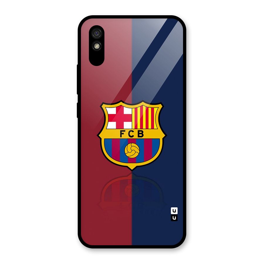 Cool Barcelona Glass Back Case for Redmi 9A