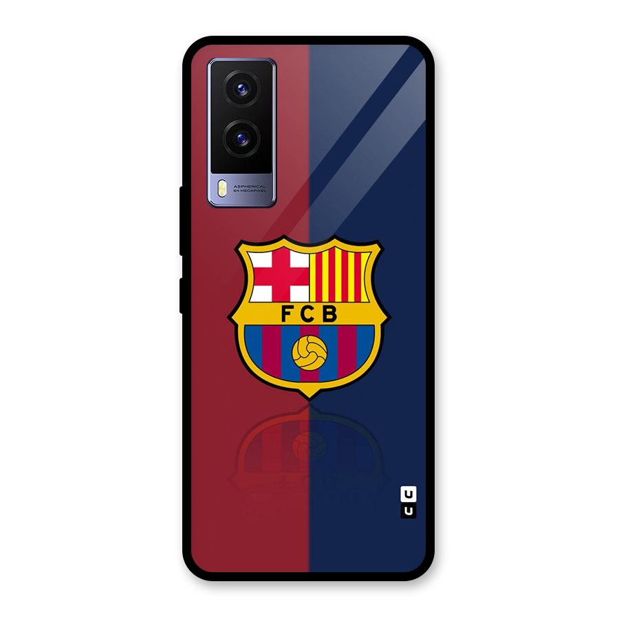 Cool Barcelona Glass Back Case for Vivo V21e 5G