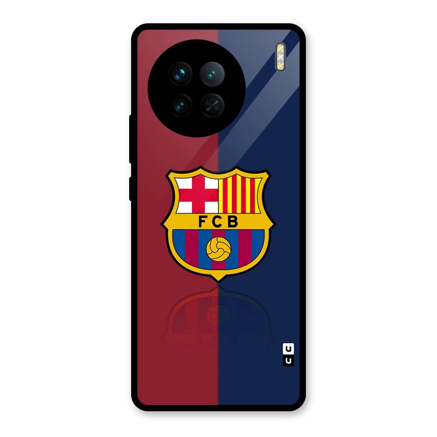 Cool Barcelona Glass Back Case for Vivo X90