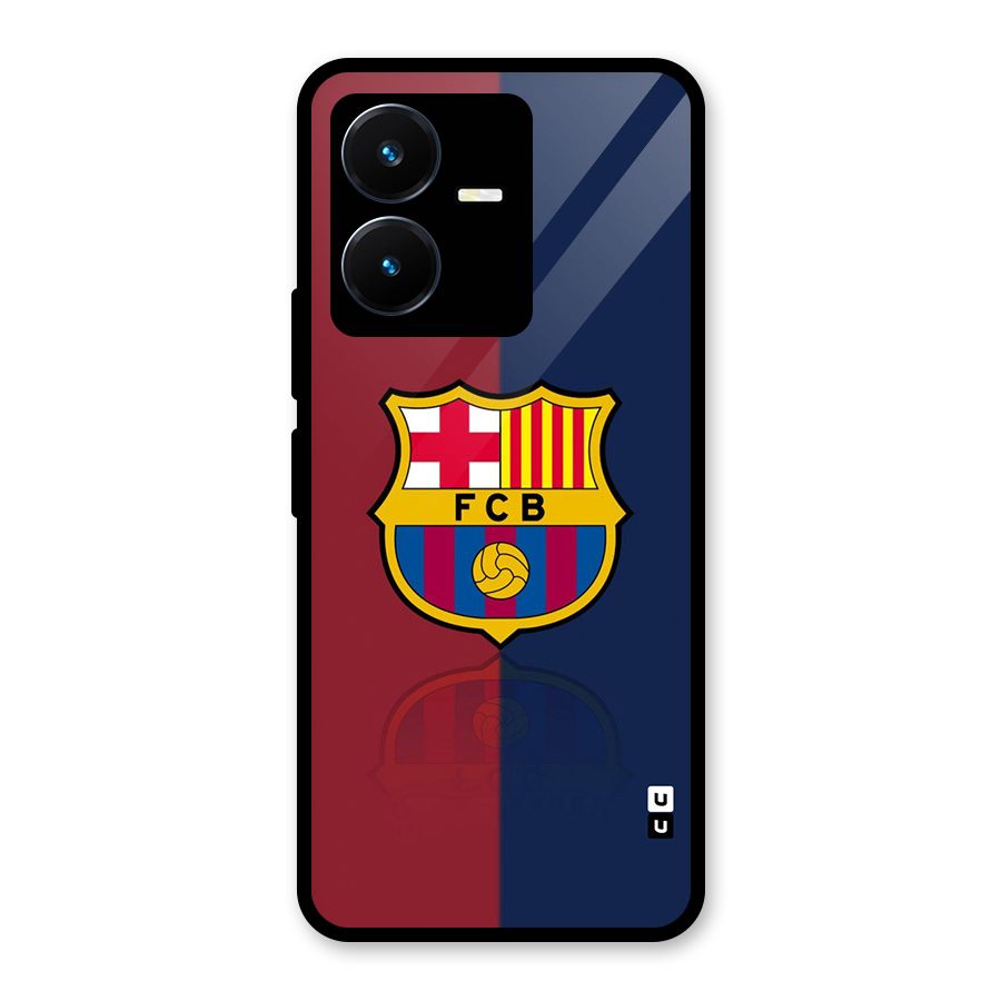 Cool Barcelona Glass Back Case for Vivo Y22s