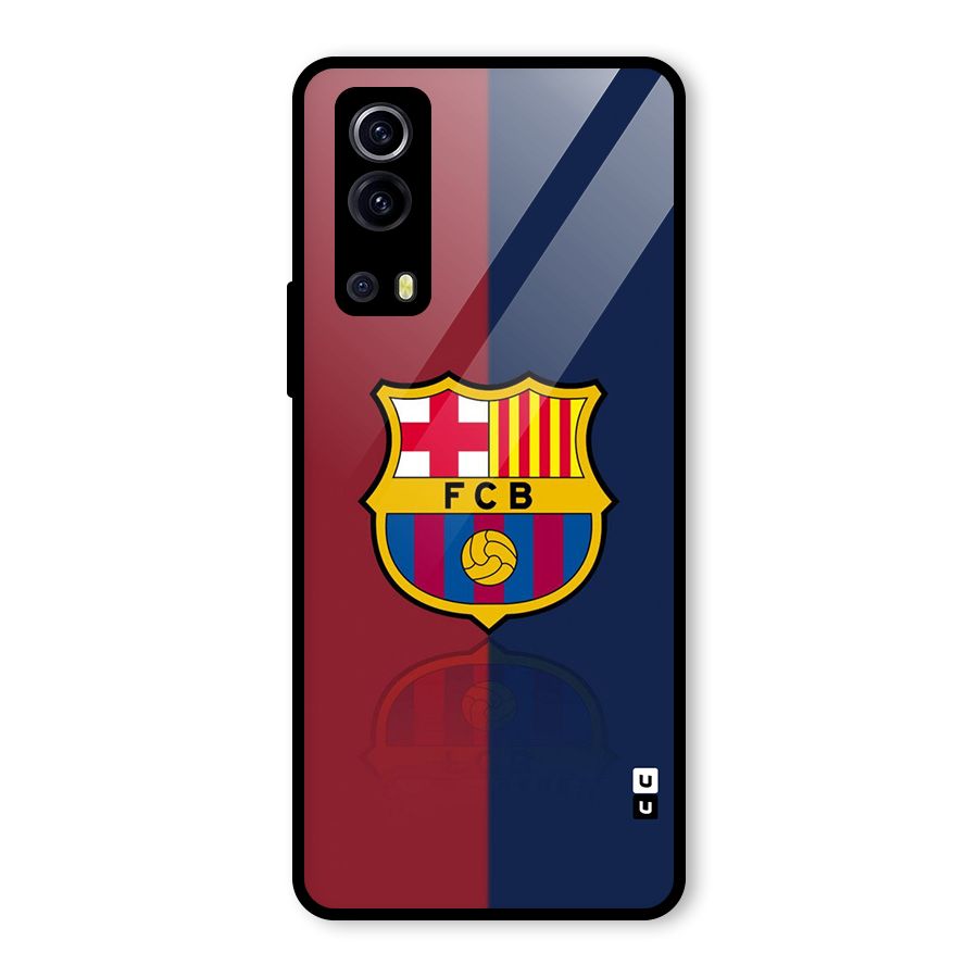 Cool Barcelona Glass Back Case for Vivo iQOO Z3