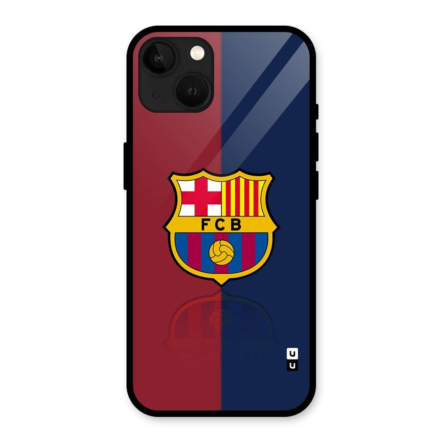 Cool Barcelona Glass Back Case for iPhone 13
