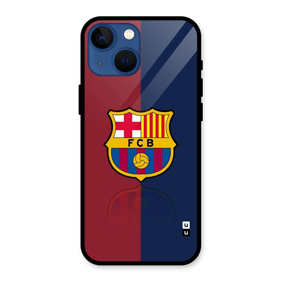 Cool Barcelona Glass Back Case for iPhone 13 Mini