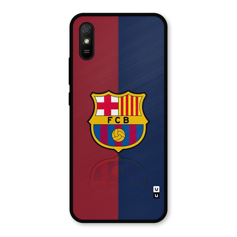 Cool Barcelona Metal Back Case for Redmi 9i
