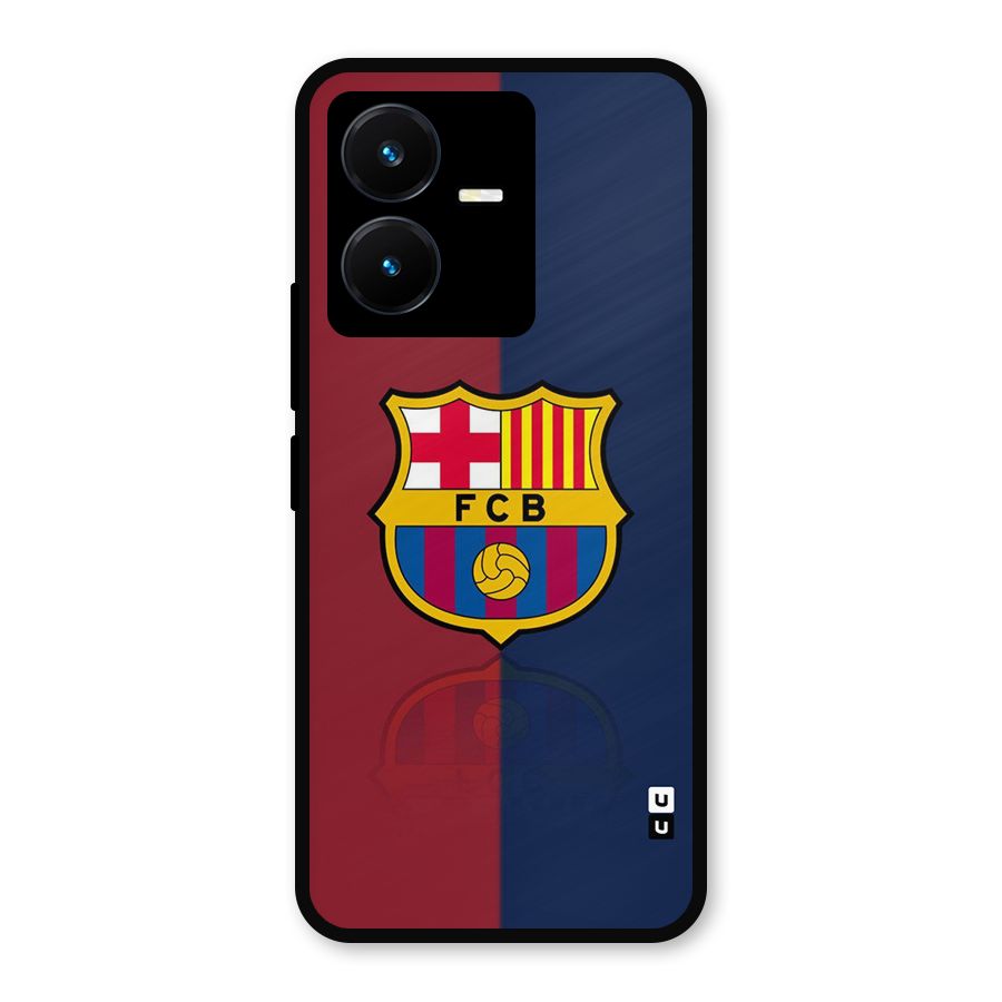 Cool Barcelona Metal Back Case for Vivo Y22