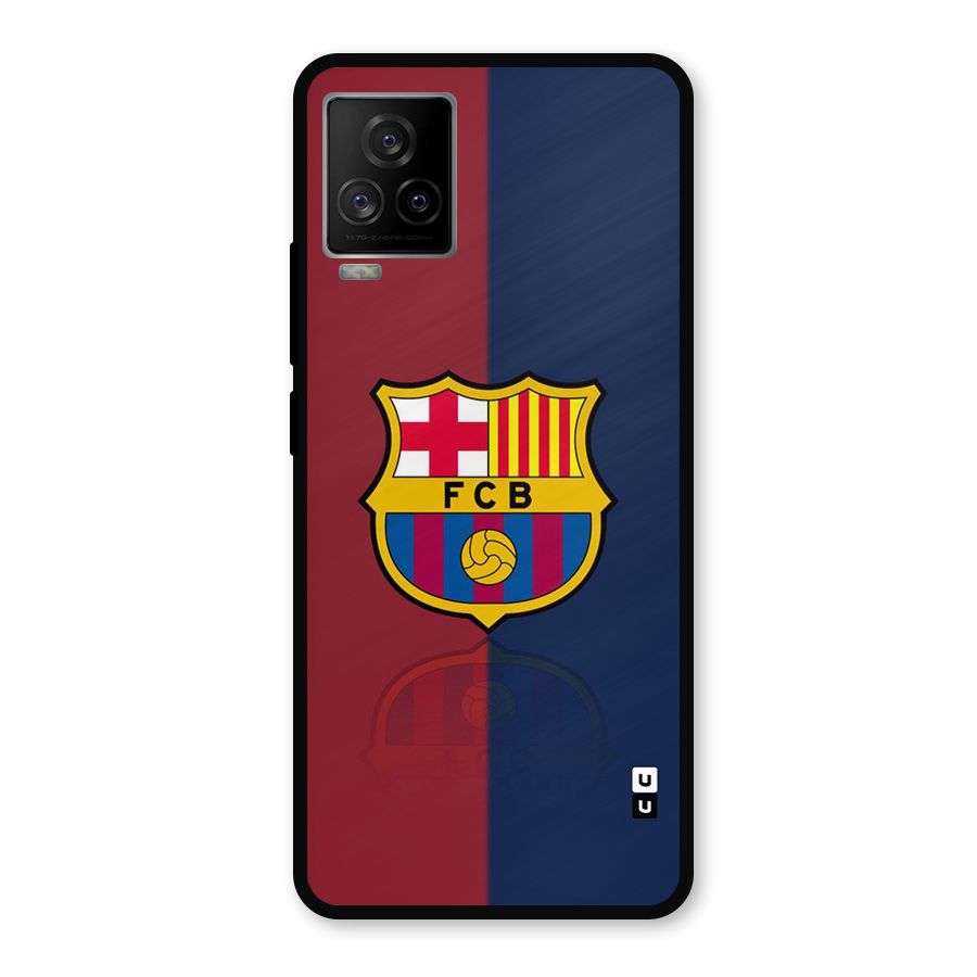 Cool Barcelona Metal Back Case for iQOO 7 Legend 5G