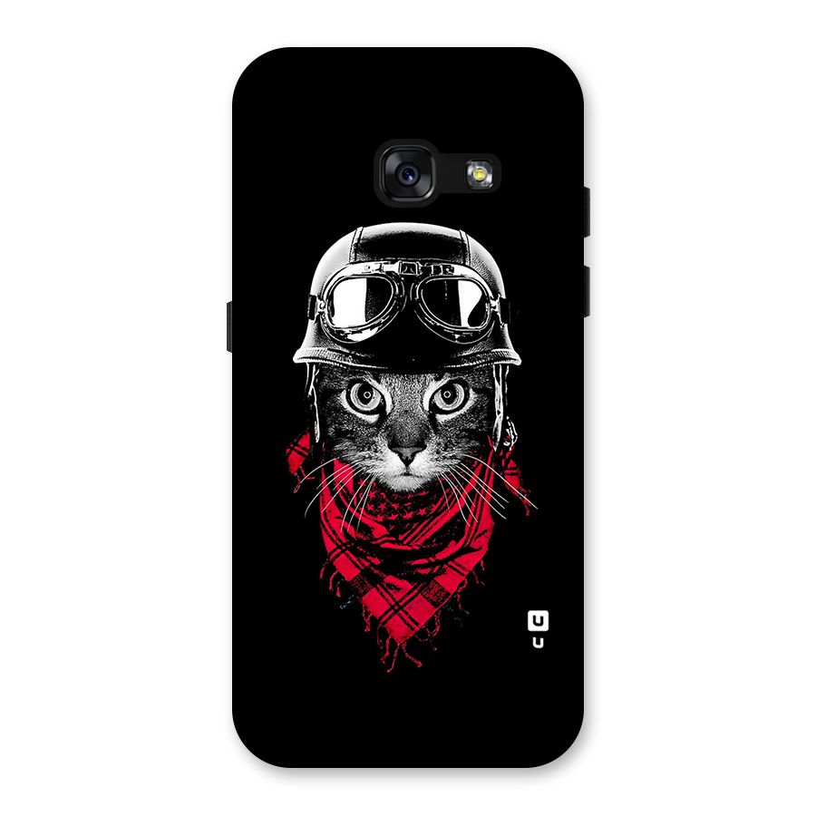 Cool Biker Cat Back Case for Galaxy A3 (2017)