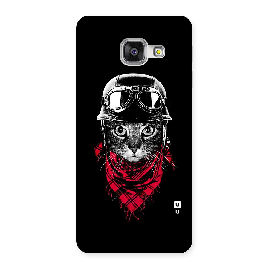 Cool Biker Cat Back Case for Galaxy A3 2016