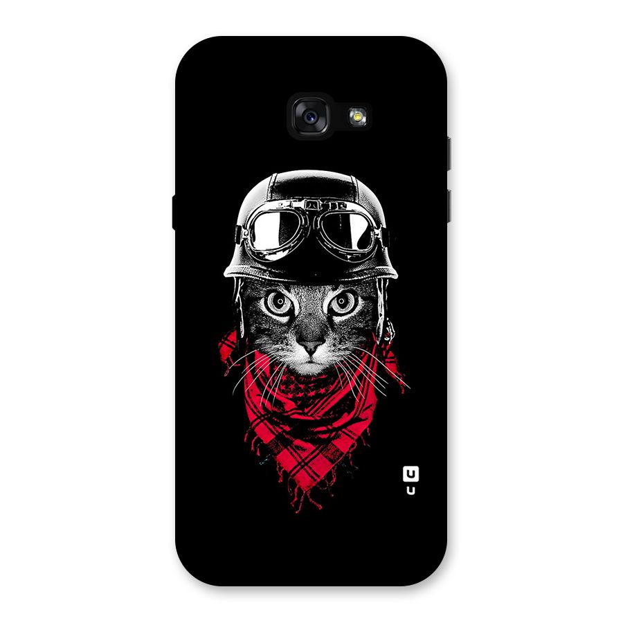Cool Biker Cat Back Case for Galaxy A7 (2017)