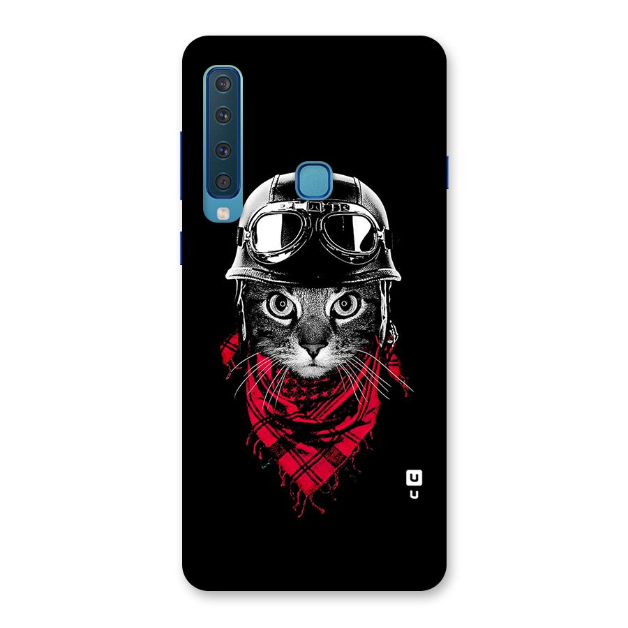 Cool Biker Cat Back Case for Galaxy A9 (2018)