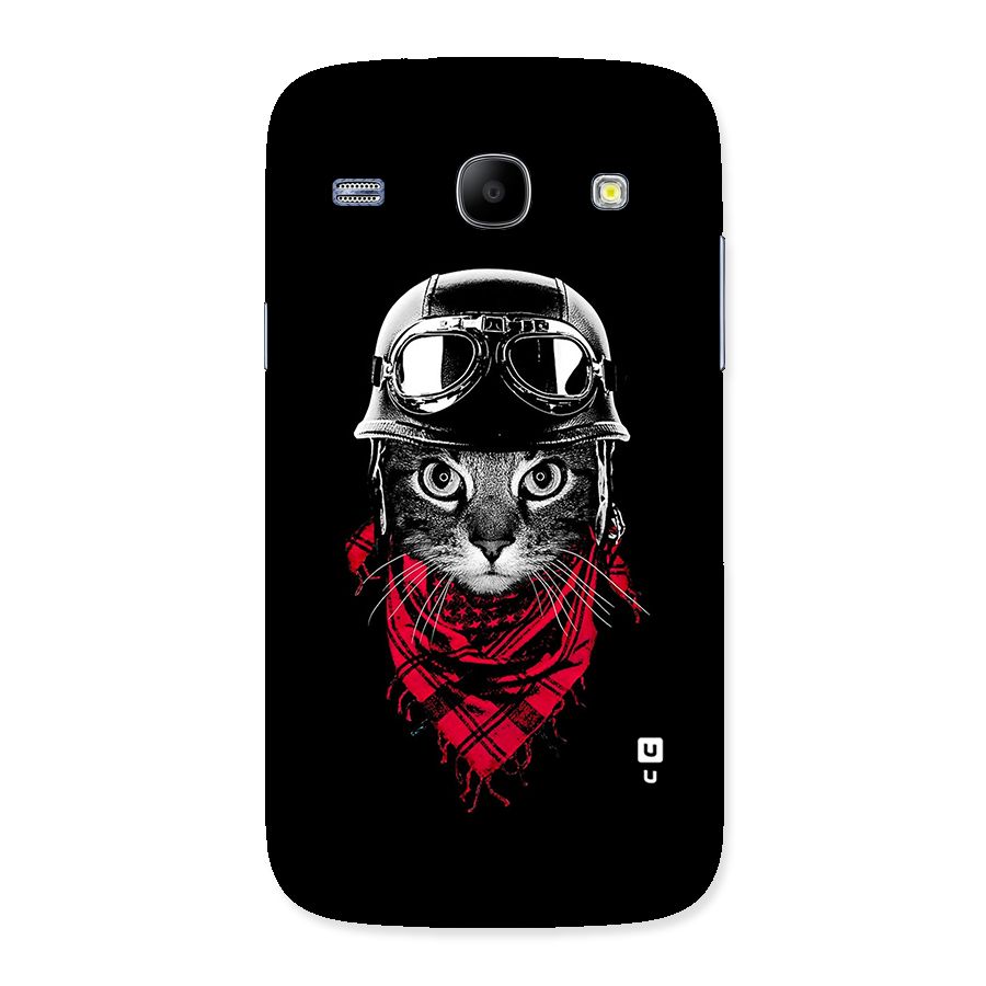 Cool Biker Cat Back Case for Galaxy Core