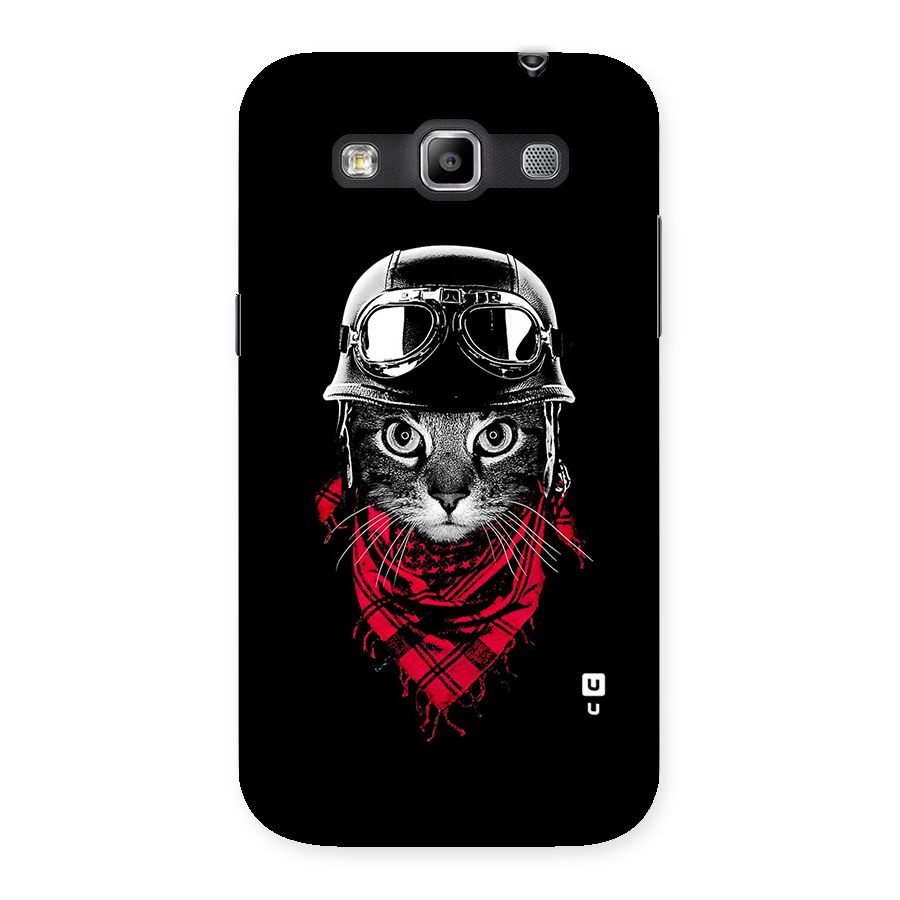 Cool Biker Cat Back Case for Galaxy Grand Quattro