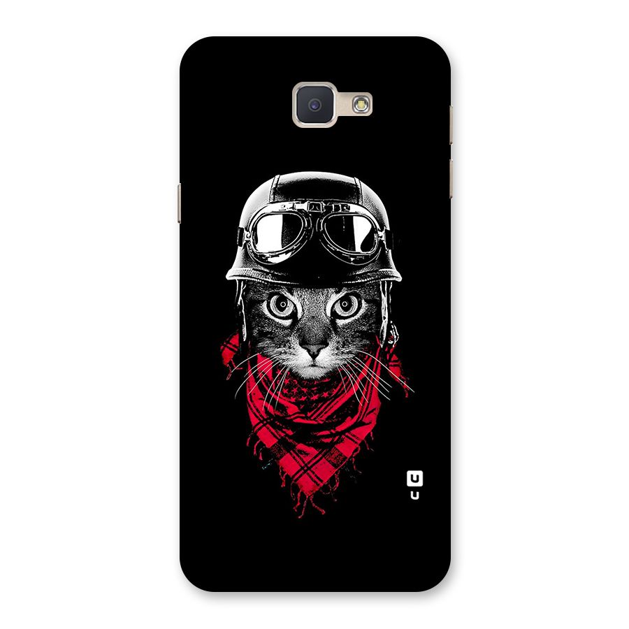 Cool Biker Cat Back Case for Galaxy J5 Prime