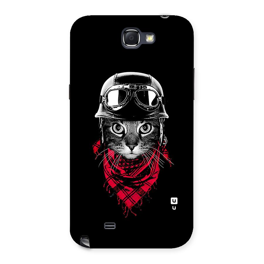 Cool Biker Cat Back Case for Galaxy Note 2