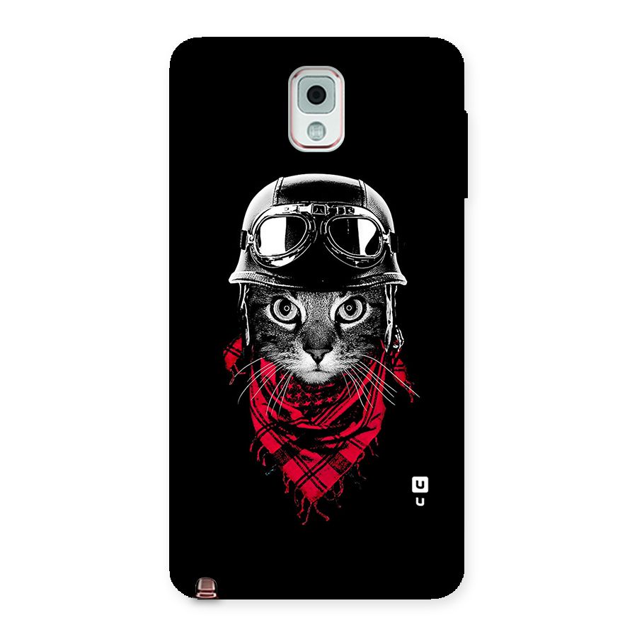 Cool Biker Cat Back Case for Galaxy Note 3