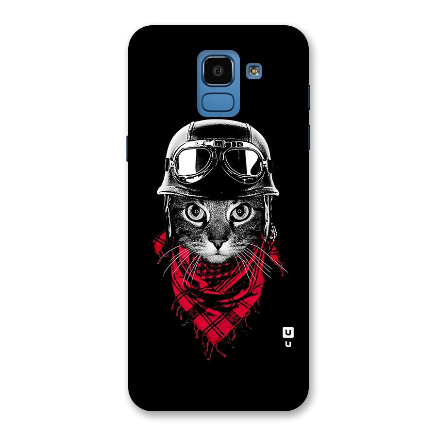Cool Biker Cat Back Case for Galaxy On6