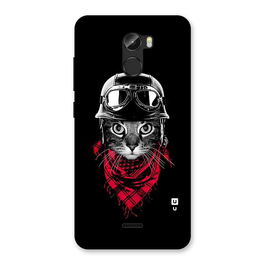 Cool Biker Cat Back Case for Gionee X1
