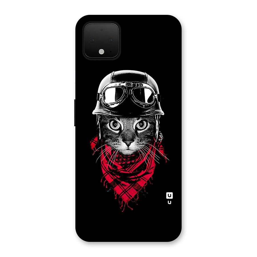 Cool Biker Cat Back Case for Google Pixel 4 XL