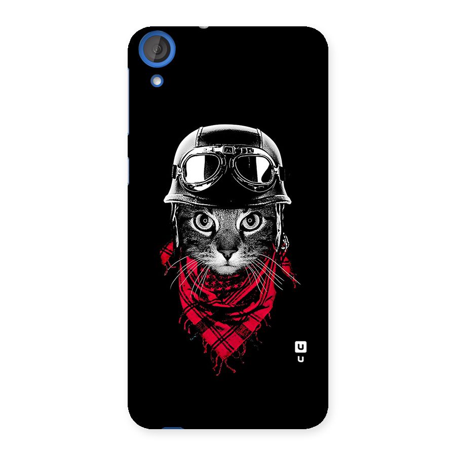 Cool Biker Cat Back Case for HTC Desire 820