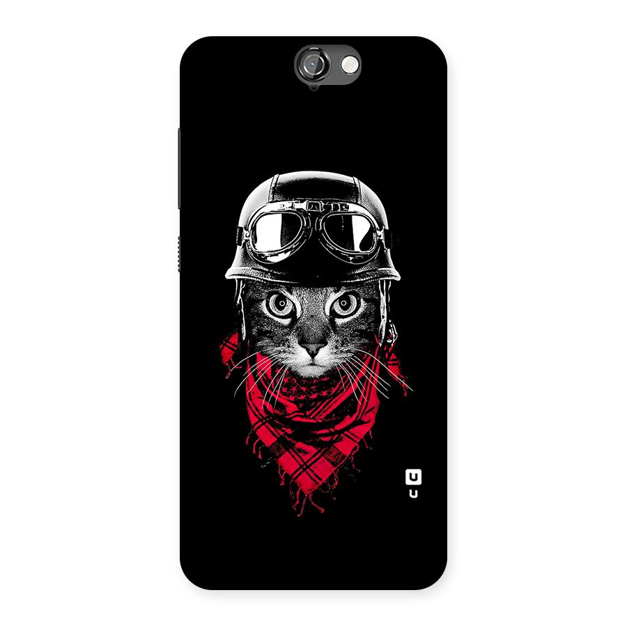 Cool Biker Cat Back Case for HTC One A9