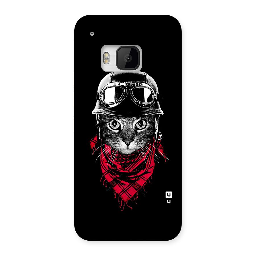Cool Biker Cat Back Case for HTC One M9