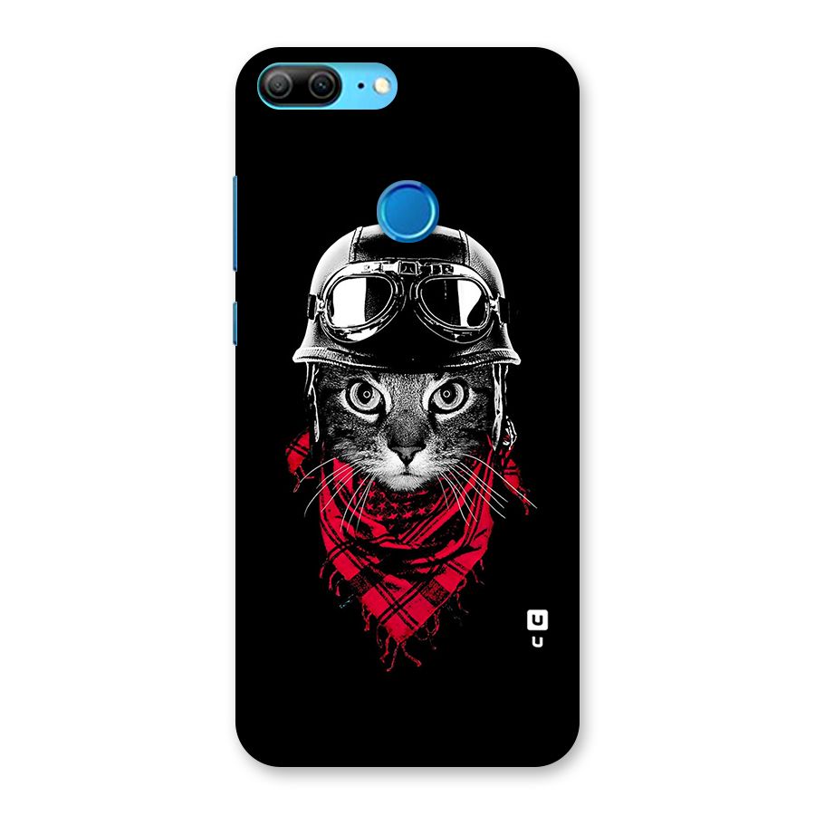 Cool Biker Cat Back Case for Honor 9 Lite
