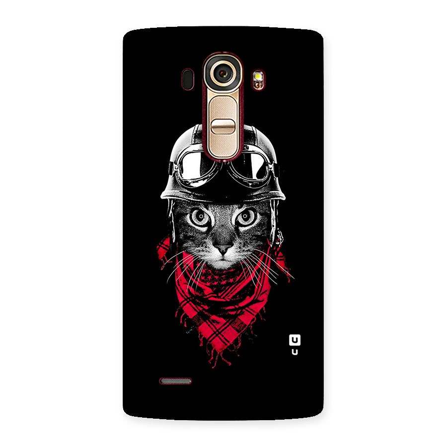 Cool Biker Cat Back Case for LG G4