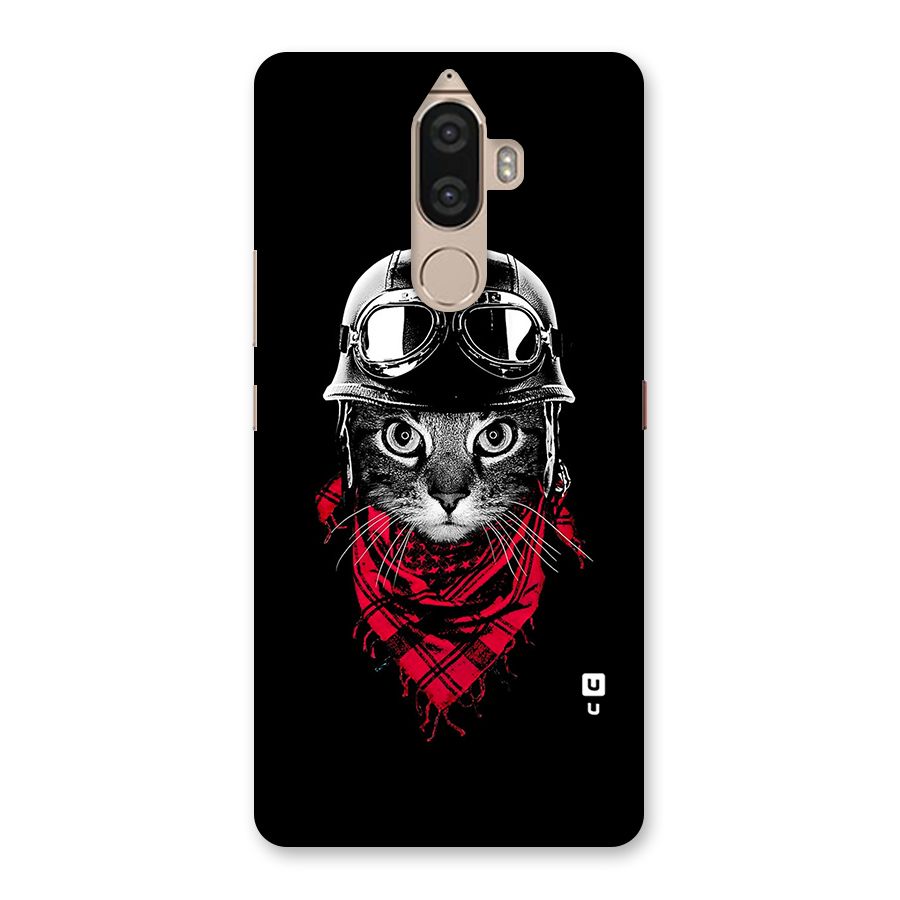 Cool Biker Cat Back Case for Lenovo K8 Note
