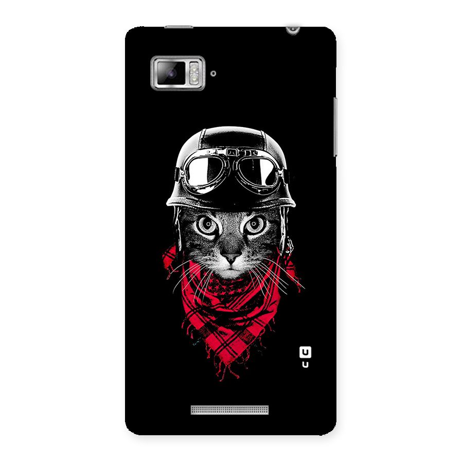 Cool Biker Cat Back Case for Lenovo Vibe Z K910