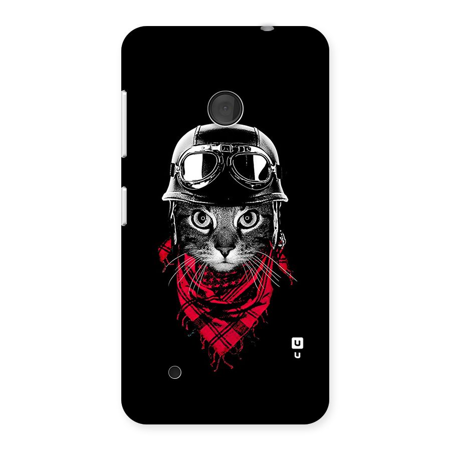 Cool Biker Cat Back Case for Lumia 530