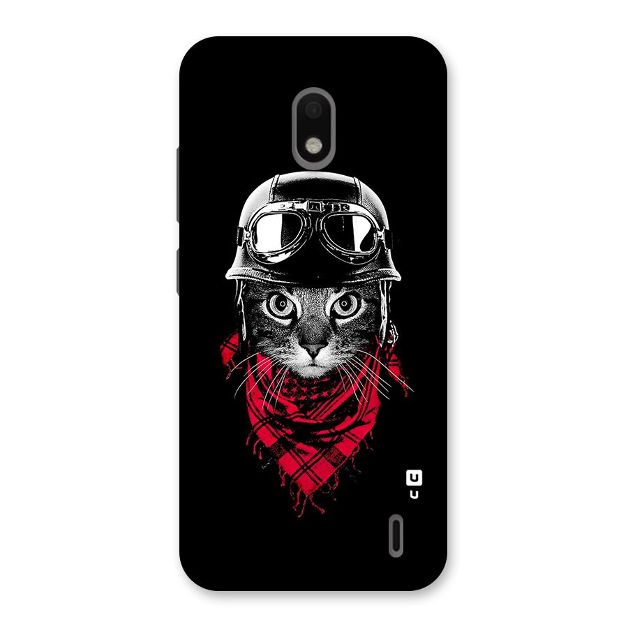 Cool Biker Cat Back Case for Nokia 2.2