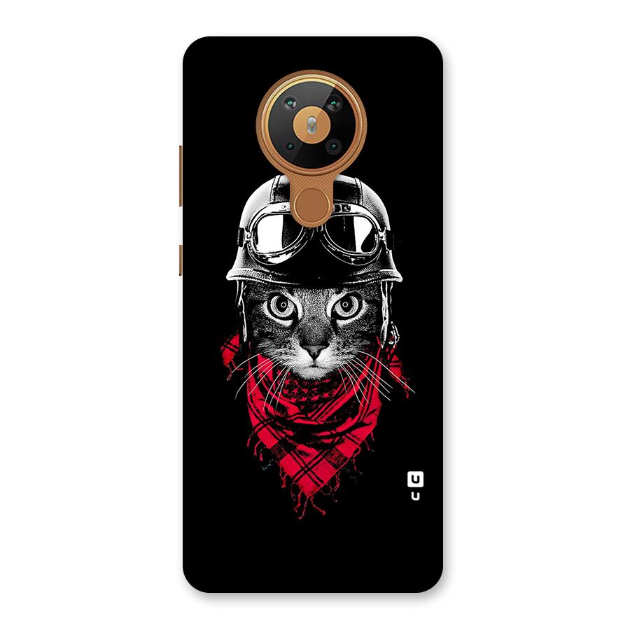 Cool Biker Cat Back Case for Nokia 5.3