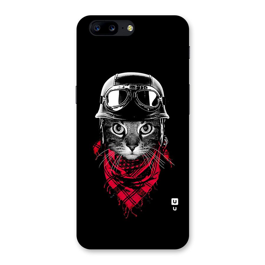 Cool Biker Cat Back Case for OnePlus 5