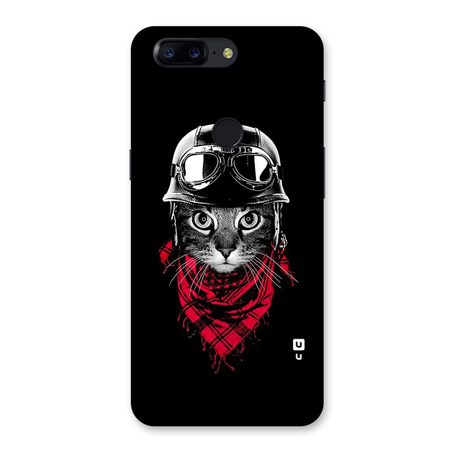 Cool Biker Cat Back Case for OnePlus 5T