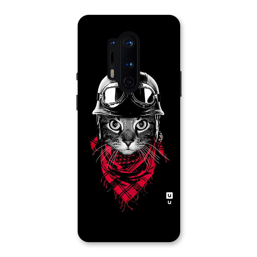 Cool Biker Cat Back Case for OnePlus 8 Pro