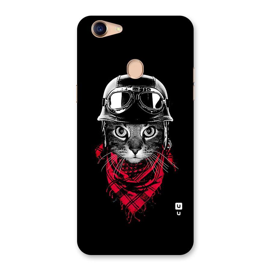 Cool Biker Cat Back Case for Oppo F5 Youth
