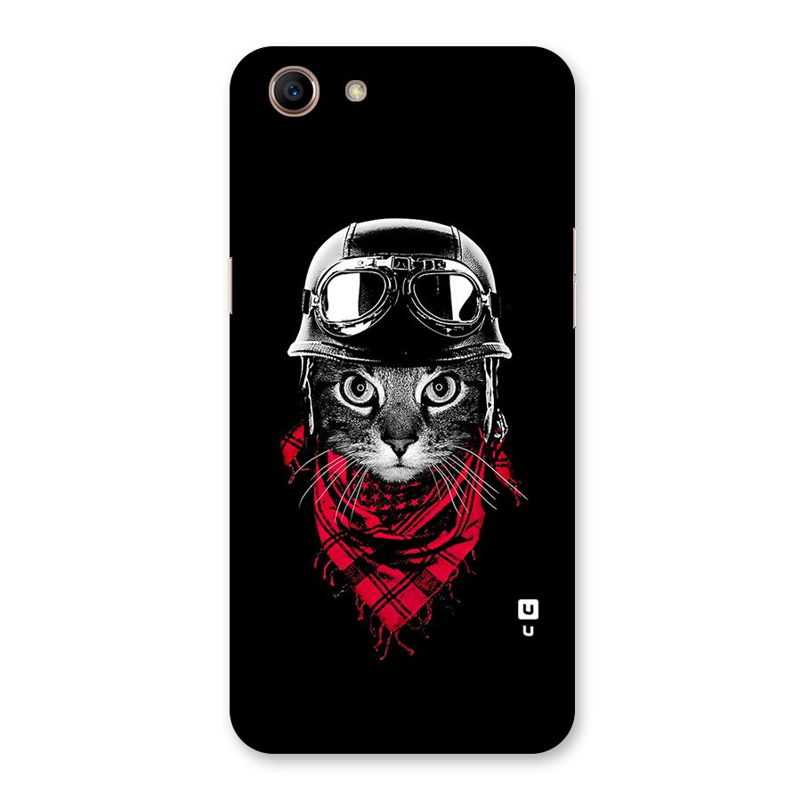 Cool Biker Cat Back Case for Oppo A83 (2018)