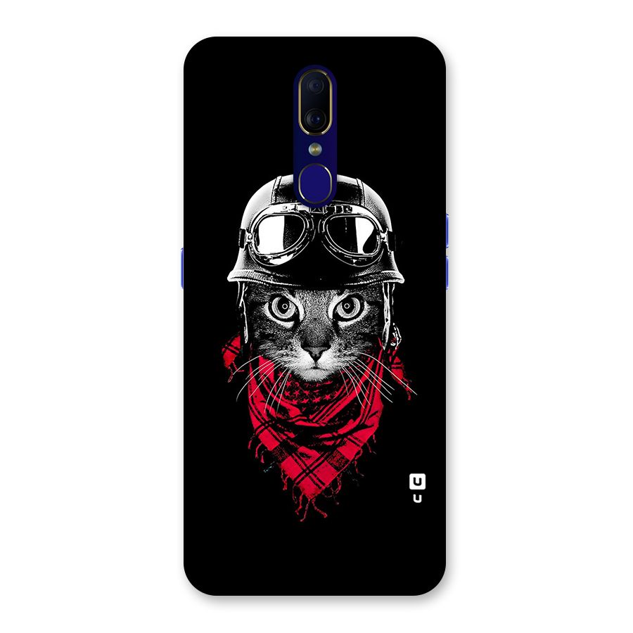 Cool Biker Cat Back Case for Oppo A9